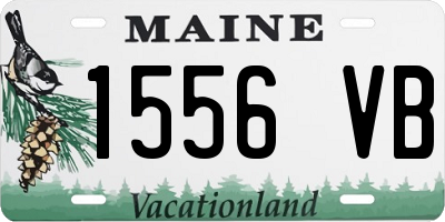 ME license plate 1556VB