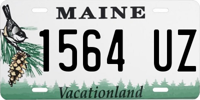 ME license plate 1564UZ