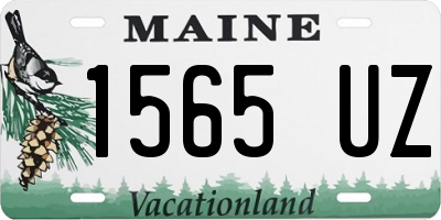 ME license plate 1565UZ