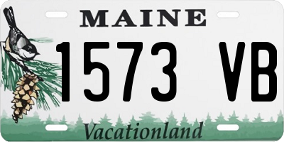 ME license plate 1573VB