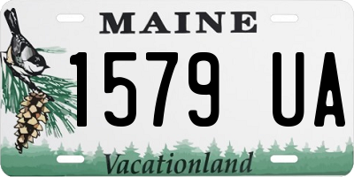 ME license plate 1579UA