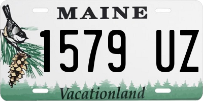 ME license plate 1579UZ