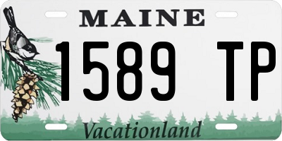 ME license plate 1589TP