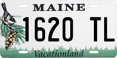 ME license plate 1620TL