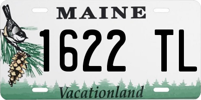 ME license plate 1622TL