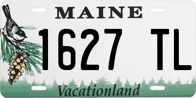 ME license plate 1627TL