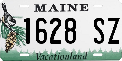 ME license plate 1628SZ