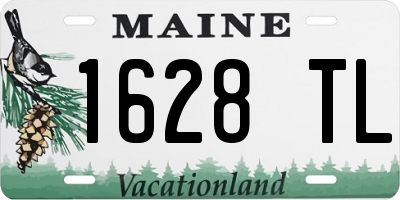 ME license plate 1628TL
