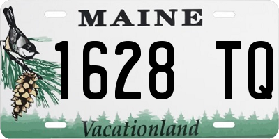 ME license plate 1628TQ