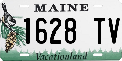 ME license plate 1628TV