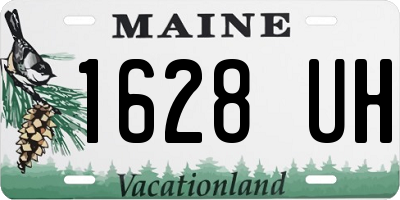 ME license plate 1628UH