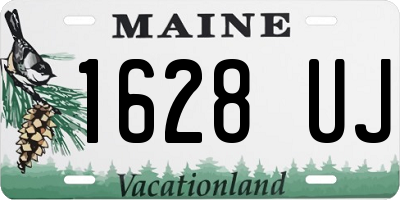 ME license plate 1628UJ