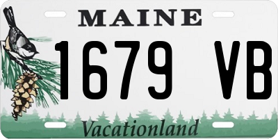ME license plate 1679VB