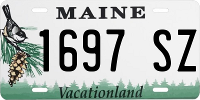 ME license plate 1697SZ