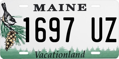 ME license plate 1697UZ