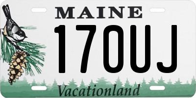 ME license plate 170UJ