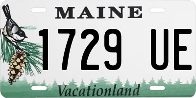 ME license plate 1729UE