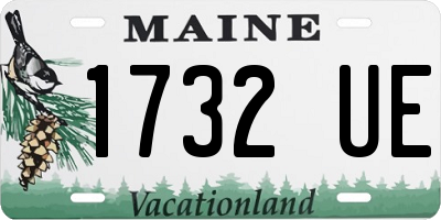 ME license plate 1732UE