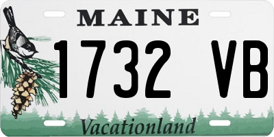 ME license plate 1732VB