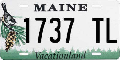 ME license plate 1737TL