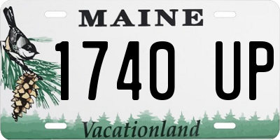 ME license plate 1740UP