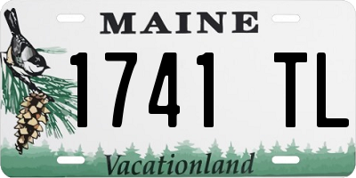 ME license plate 1741TL