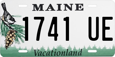ME license plate 1741UE