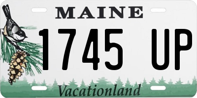 ME license plate 1745UP