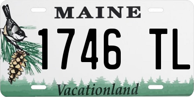 ME license plate 1746TL