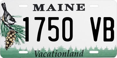 ME license plate 1750VB