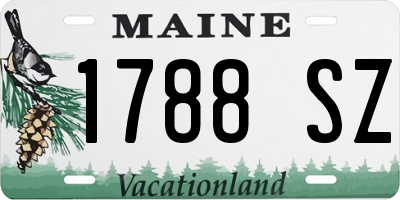 ME license plate 1788SZ