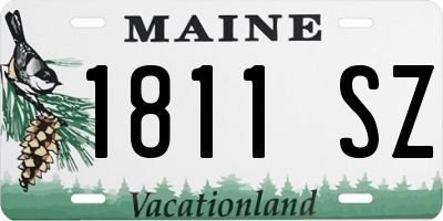 ME license plate 1811SZ