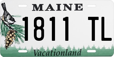 ME license plate 1811TL