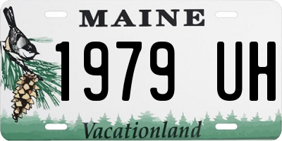 ME license plate 1979UH