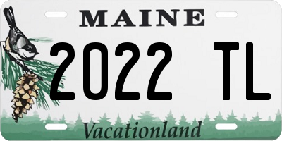 ME license plate 2022TL