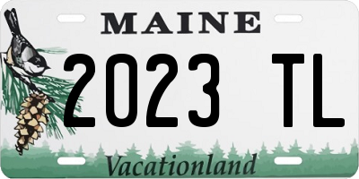 ME license plate 2023TL