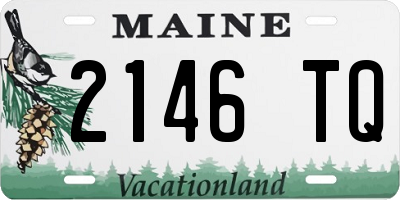ME license plate 2146TQ