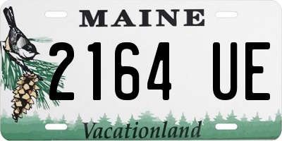 ME license plate 2164UE