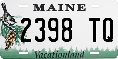 ME license plate 2398TQ