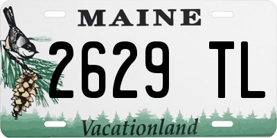 ME license plate 2629TL