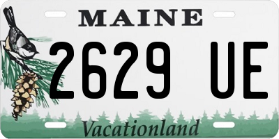 ME license plate 2629UE