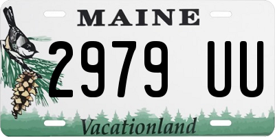 ME license plate 2979UU