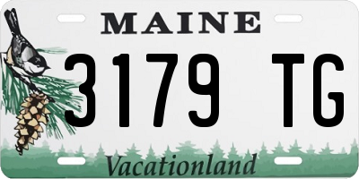 ME license plate 3179TG