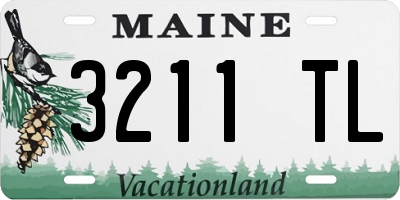ME license plate 3211TL