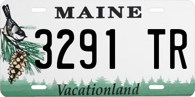 ME license plate 3291TR