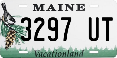 ME license plate 3297UT