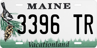 ME license plate 3396TR