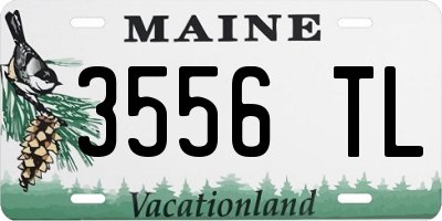ME license plate 3556TL
