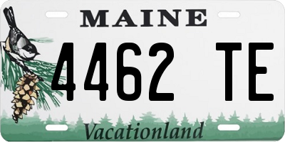ME license plate 4462TE