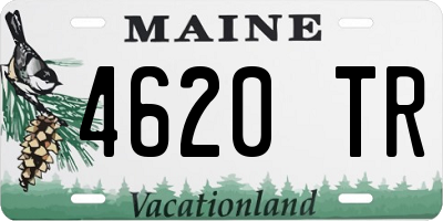 ME license plate 4620TR